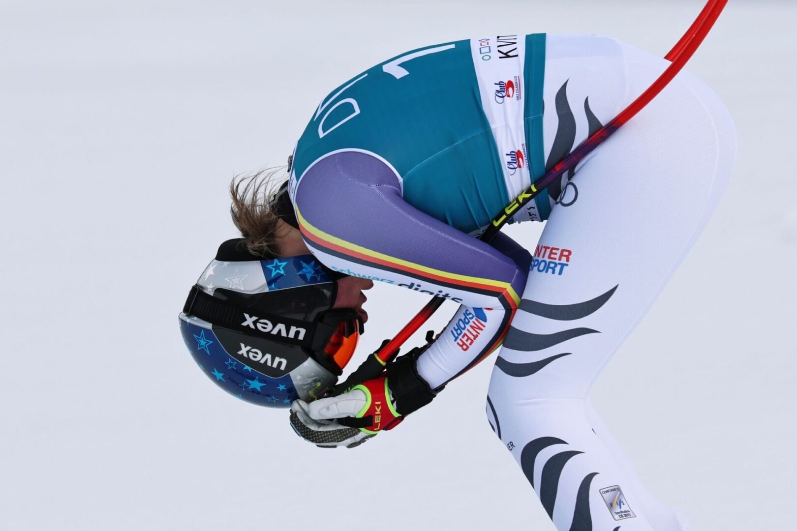 Für Emma Aicher reichte es nicht zum Gewinn des Abfahrts-Weltcups.