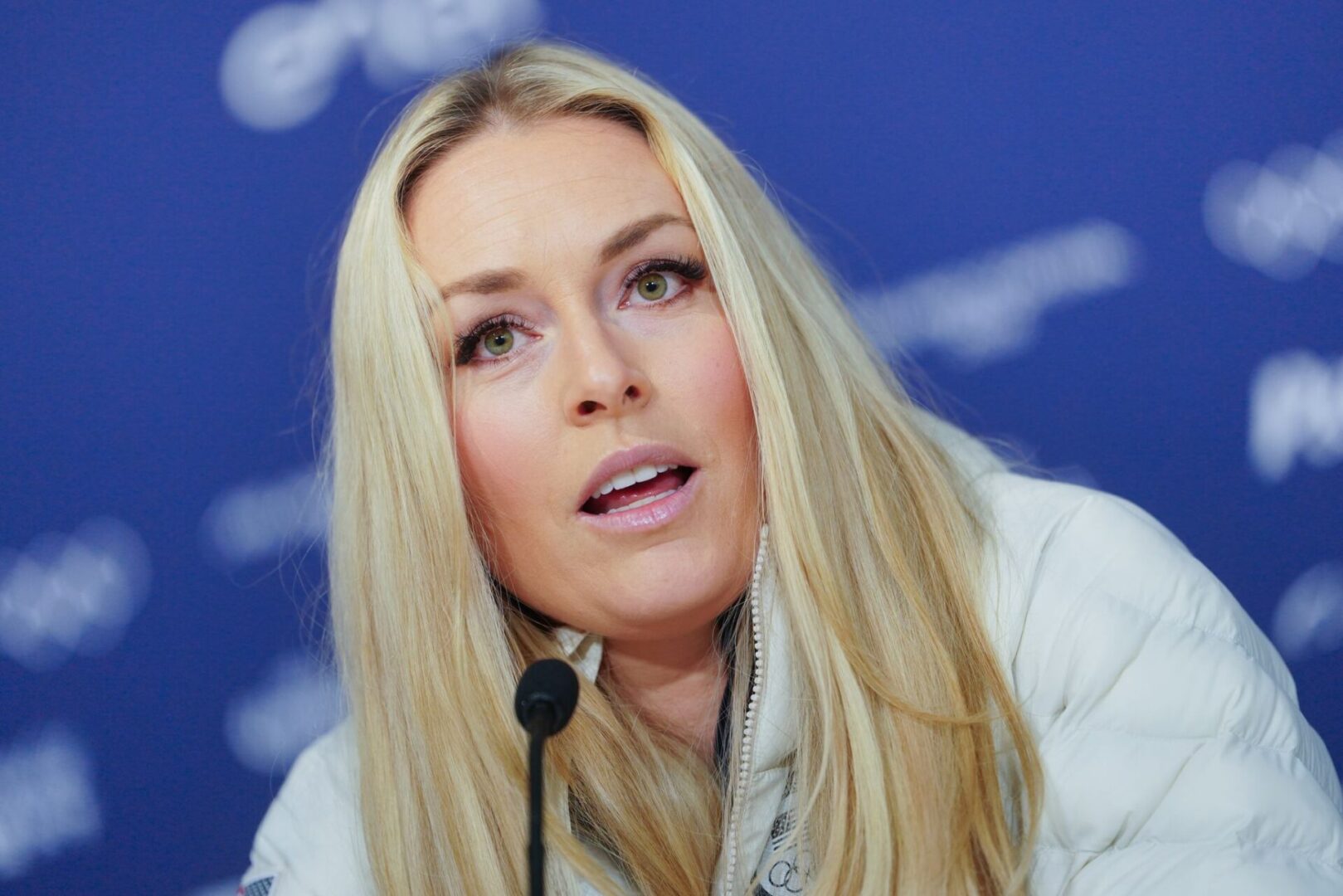 Lindsey Vonn verletzte sich schwer bei Olympia. (Archivbild)